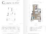 龙湖三千庭_3室2厅2卫 建面141平米