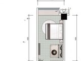 长房东旭国际二期_1室1厅1卫 建面45平米