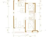 南益松江春晓_2室2厅1卫 建面90平米