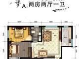 益通筑梦时代广场_2室2厅1卫 建面105平米