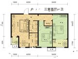 盛世家园_3室2厅1卫 建面125平米