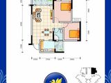 银海新城三期_2室2厅1卫 建面79平米