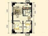 龙TOWN_2室1厅1卫 建面62平米