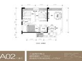 蓝润ISC_3室2厅2卫 建面100平米