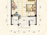 锦绣嘉园_1室1厅1卫 建面35平米