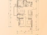 领地天屿_3室2厅2卫 建面105平米