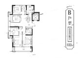 绿景桃李春风_4室2厅2卫 建面133平米