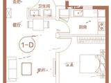 新松未来ONE_1室1厅1卫 建面59平米