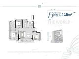 仁恒锦绣世纪_3室2厅2卫 建面115平米