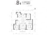 禹洲朗廷湾_3室2厅2卫 建面90平米