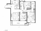 旭辉朗瑞中央公园_3室2厅2卫 建面119平米