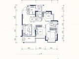 恒大名都_3室2厅2卫 建面109平米