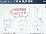 彰泰新旺角_三层商业平面图 建面43平米