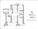 海信城_3室2厅2卫 建面120平米