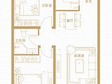 鲁商运河公馆_2室2厅1卫 建面90平米