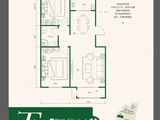 公园壹号_2室2厅1卫 建面95平米