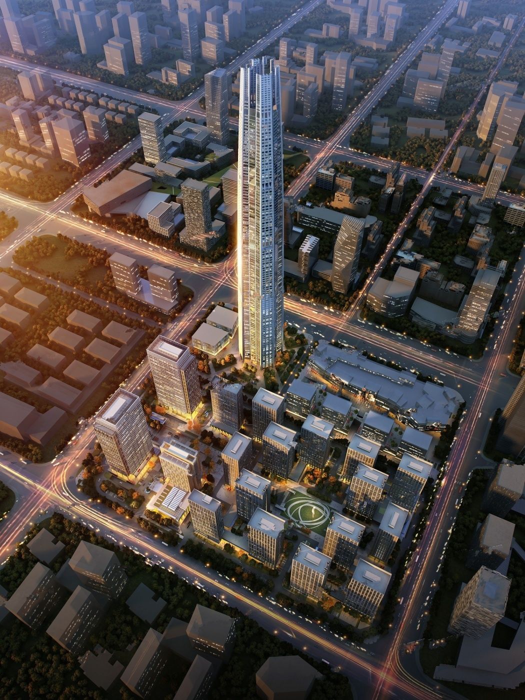 中国国际丝路中心大厦