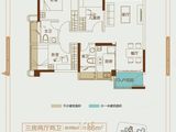 五洲富山园_3室2厅2卫 建面86平米