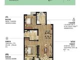 招商碧桂园依云四季_2室2厅1卫 建面80平米