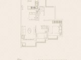 恒大御海庄园_3室2厅1卫 建面90平米