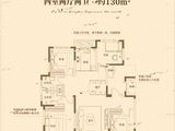 青岛印象春_4室2厅2卫 建面130平米