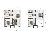 嘉珍公馆_3室2厅2卫 建面64平米