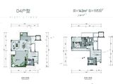 华宇锦绣玺岸_4室2厅3卫 建面143平米