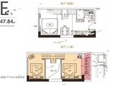 藏珑湖上公馆_2室2厅1卫 建面47平米