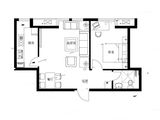 翠誉城_1室2厅1卫 建面67平米