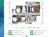 彰泰冠臻园_4室2厅2卫 建面122平米