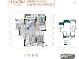 海成东方府_3室2厅2卫 建面123平米