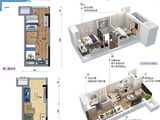 碧桂园凤凰湾_32方百变小户型 建面32平米