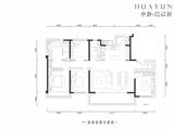 中海浣云居_4室2厅2卫 建面168平米