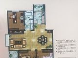 阳光一号_3室2厅1卫 建面118平米