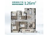 雅居乐花园君域公馆_4室2厅2卫 建面126平米