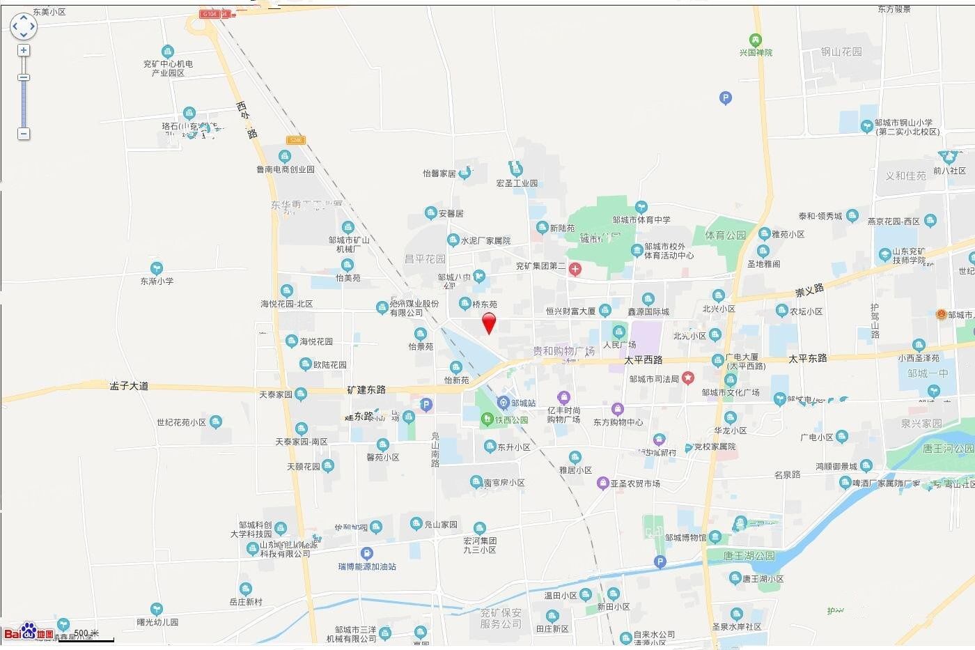 邹城市货场路北2021P1地块