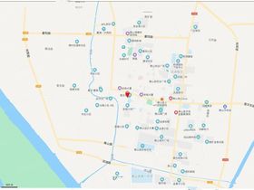 东临镇中街、南临城后路，北临谢桥社区土地