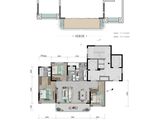 德商&石榴春和天骄_3室2厅2卫 建面122平米