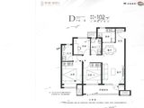 卓越锦鸿台_3室2厅2卫 建面102平米