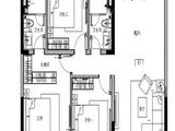 华润悦府_3室2厅2卫 建面125平米