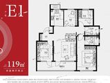 卓越坊_4室2厅2卫 建面119平米