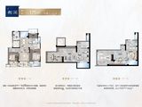 北京城建西华龙樾_3室2厅1卫 建面175平米