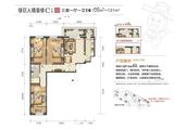 状元府_3室1厅1卫 建面120平米