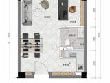 金悦汇_A5户型 建面51平米