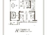 亚新美好莲城_3室1厅1卫 建面104平米