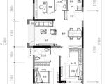 鸿翔宝龙北宸里_3室2厅2卫 建面89平米