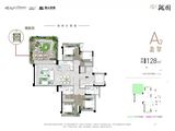 眉山领地樾园_4室2厅2卫 建面128平米