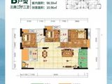 畔江豪庭_3室2厅2卫 建面119平米