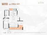 绿城招商桂语雲峯_4室2厅2卫 建面180平米