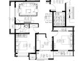 四季翡翠_3室2厅2卫 建面120平米